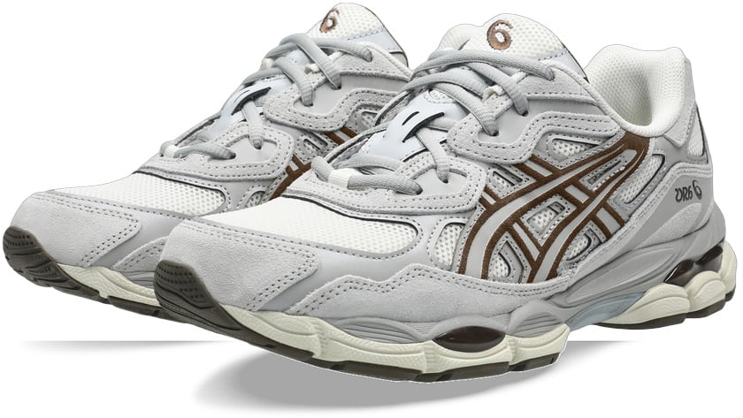 ASICS Gel-NYC Cream Cement Grey Brown 'Beige Gray Brown'