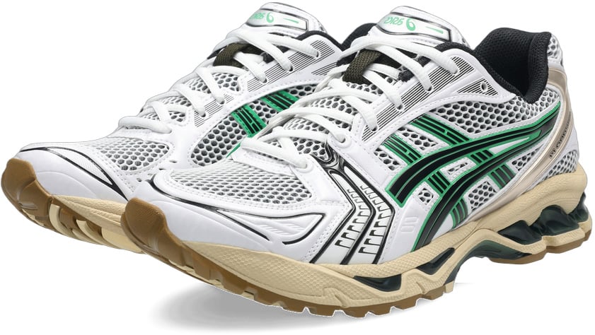 ASICS Gel-Kayano 14 White Hinoki Beige 'White Beige Green'
