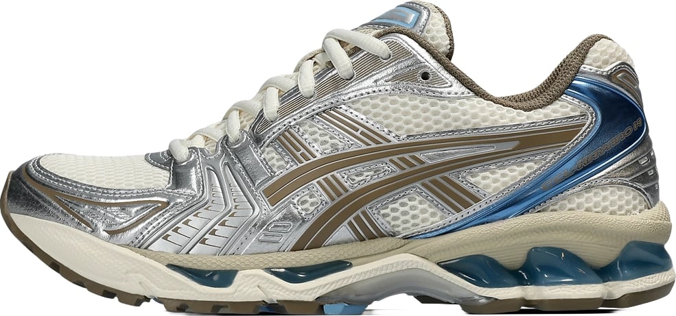 ASICS Gel-Kayano 14 Cream Metallic Blue 'Beige Blue Silver'