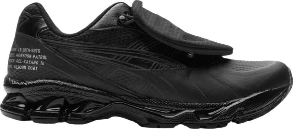 Gel-Kayano 14 SBTG x ASICS Limited Edt Monsoon Patrol Black