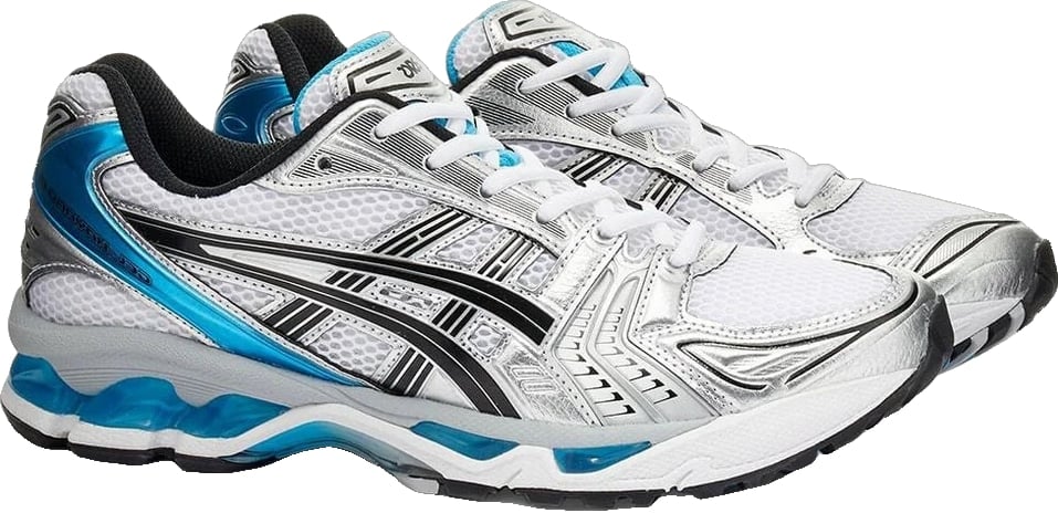 ASICS Gel-Kayano 14 White 'Aizuri Blue' (Women's)