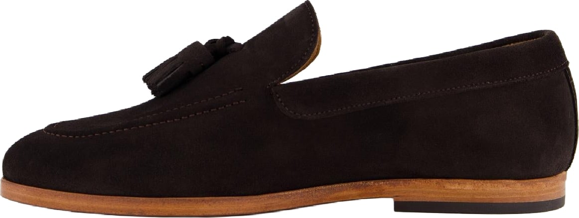 Atelier Verdi Heren Harrison Loafer Pom Brown