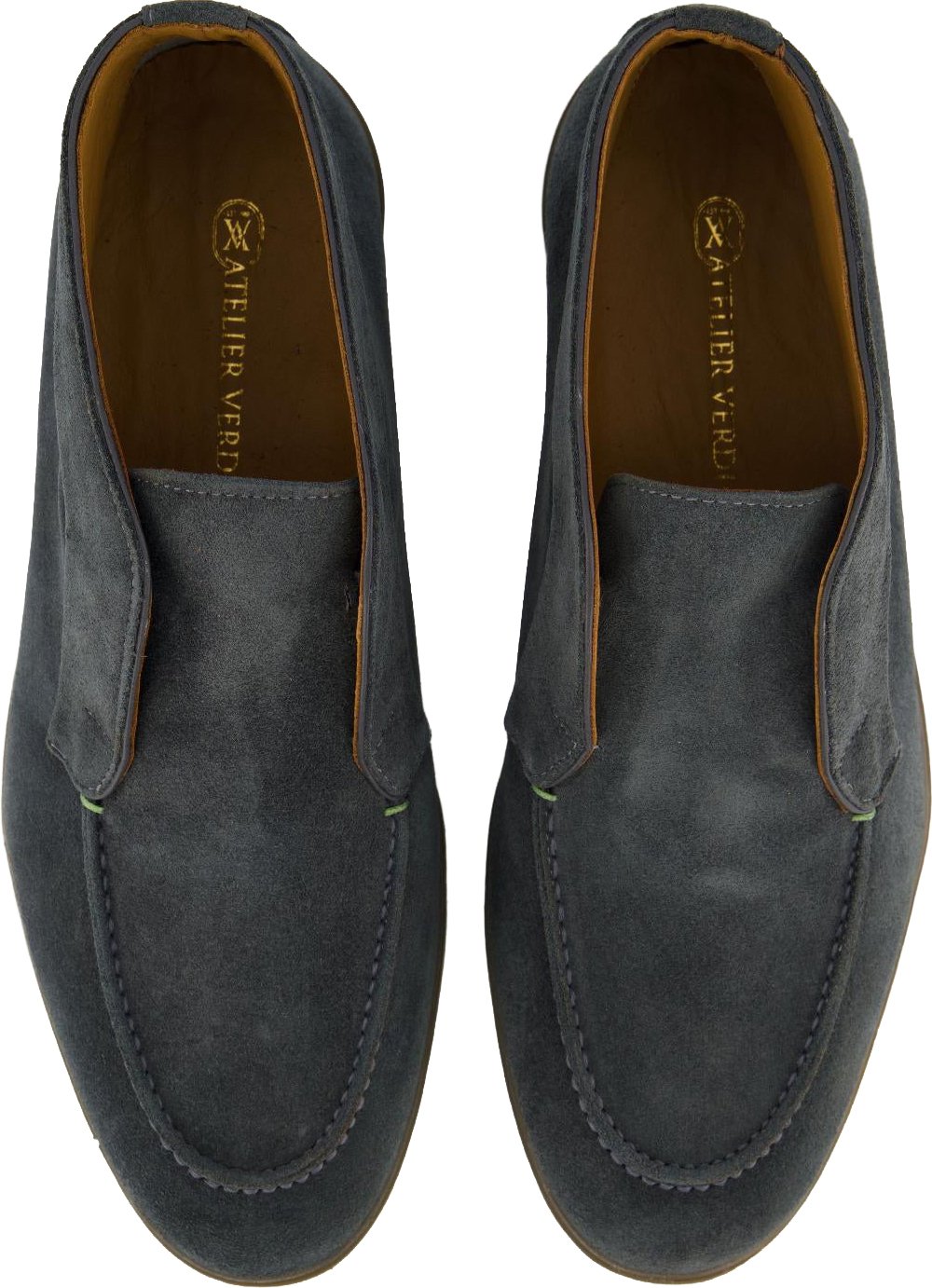 Atelier Verdi Heren Rocco Loafer Charcoal