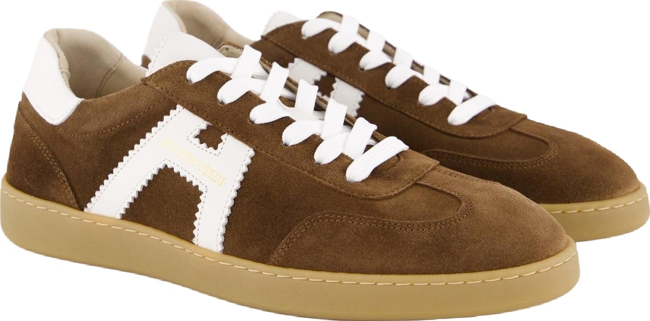 Atelier Verdi Heren Gino Sneaker Chocolate