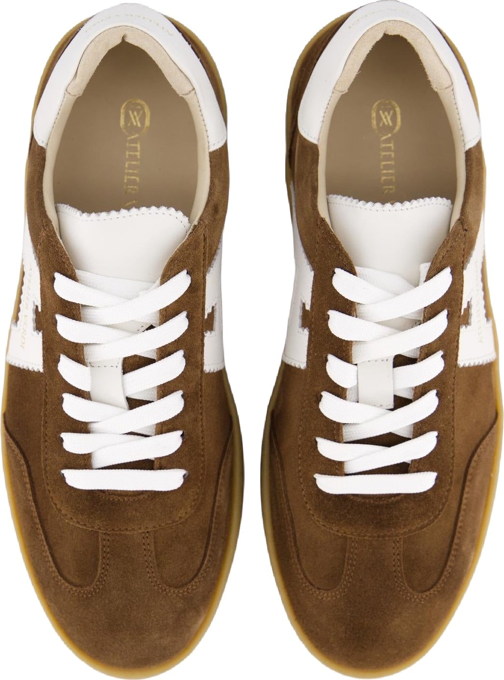 Atelier Verdi Heren Gino Sneaker Chocolate