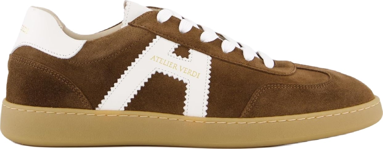 Atelier Verdi Heren Gino Sneaker Chocolate