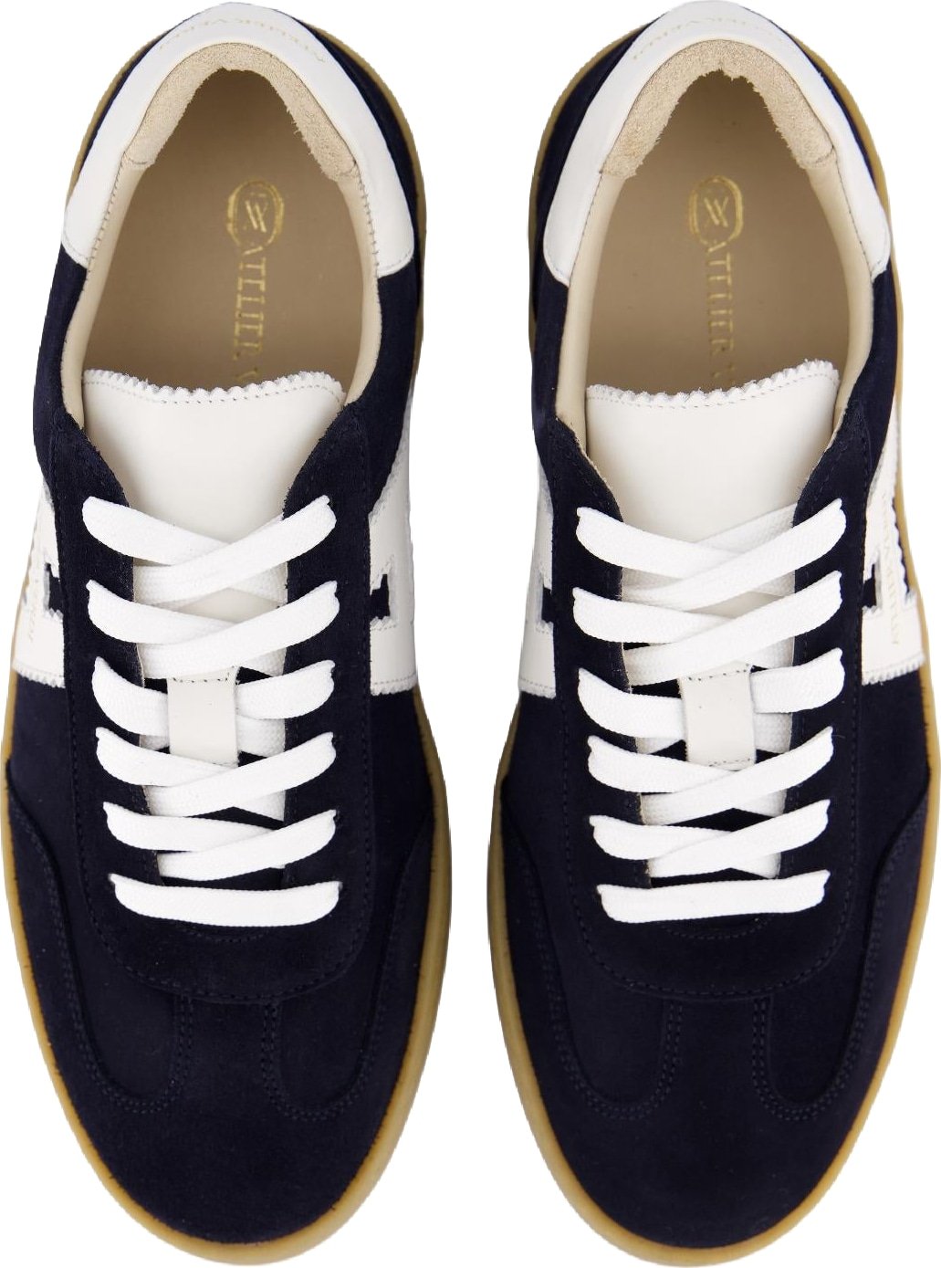 Atelier Verdi Heren Gino Sneaker Navy