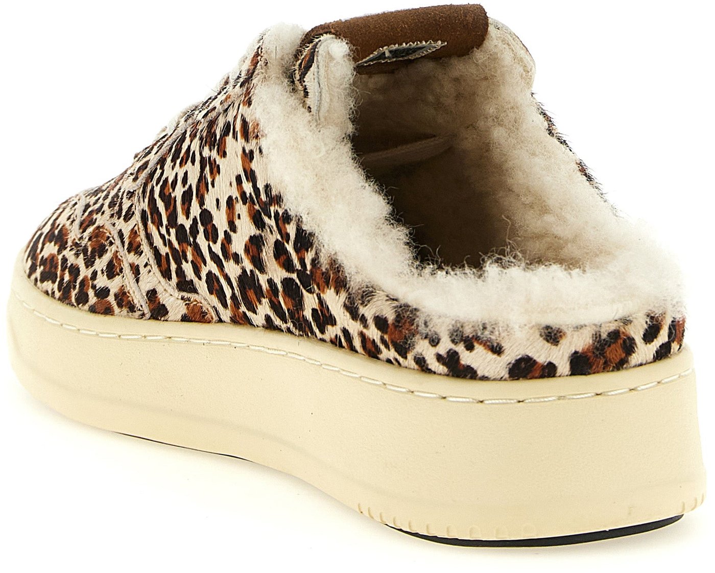 Autry Brown Cowhide Low Top Sneakers