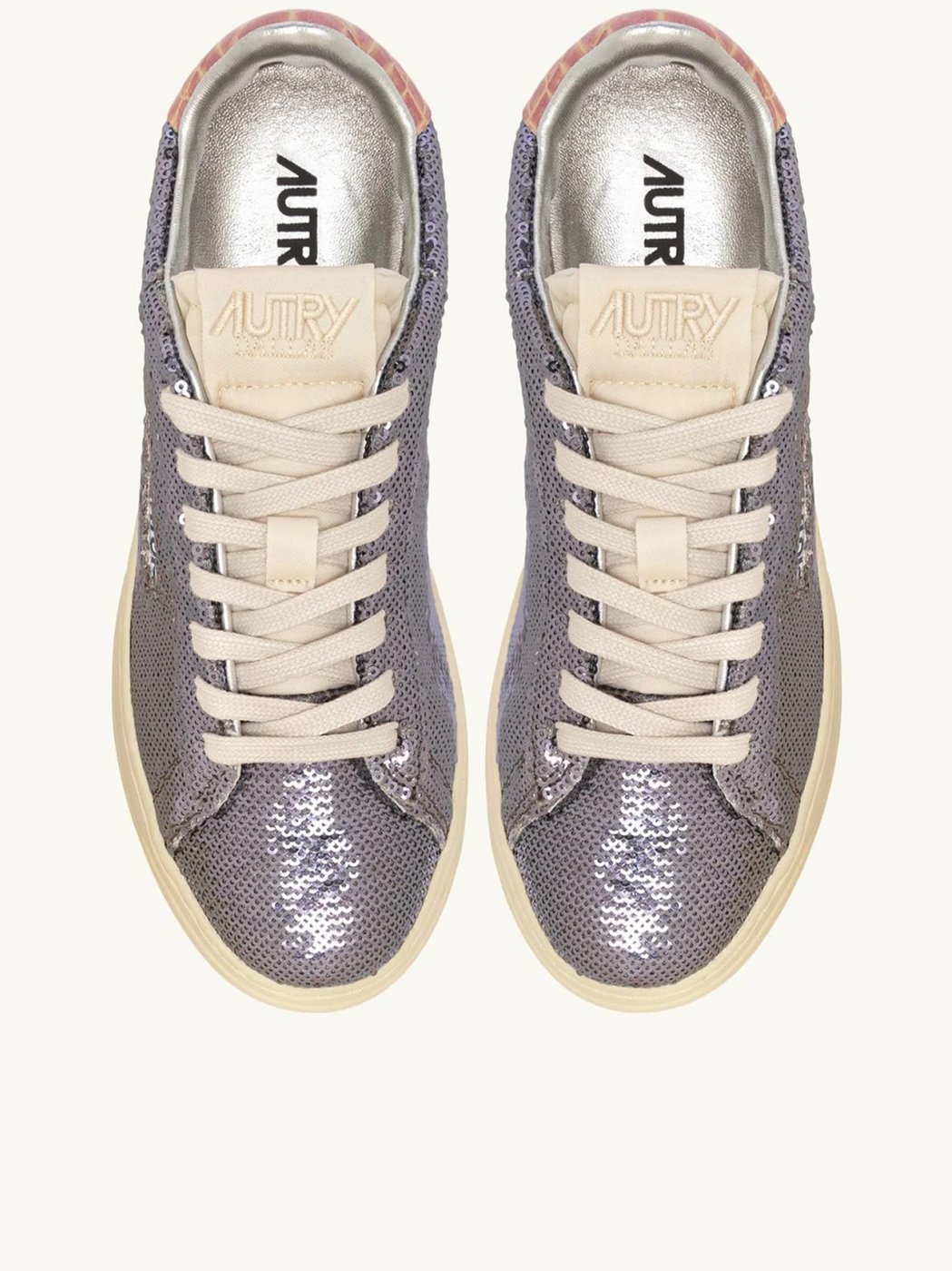Metallic Dallas Low Sequin Sneakers