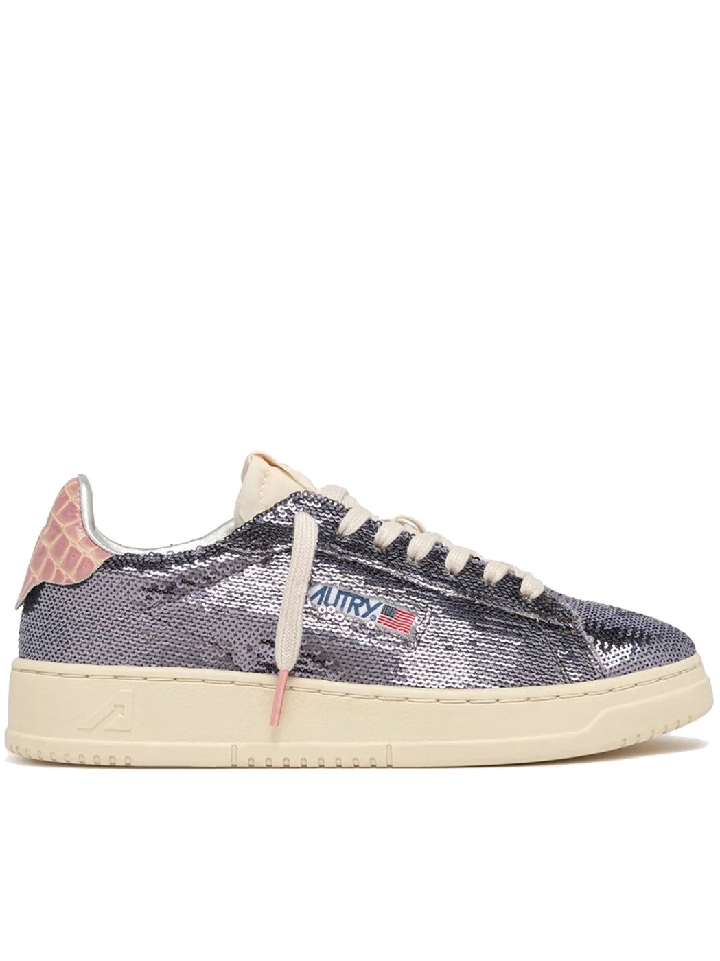 Metallic Dallas Low Sequin Sneakers