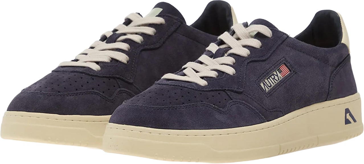 sneakers medalist blue white