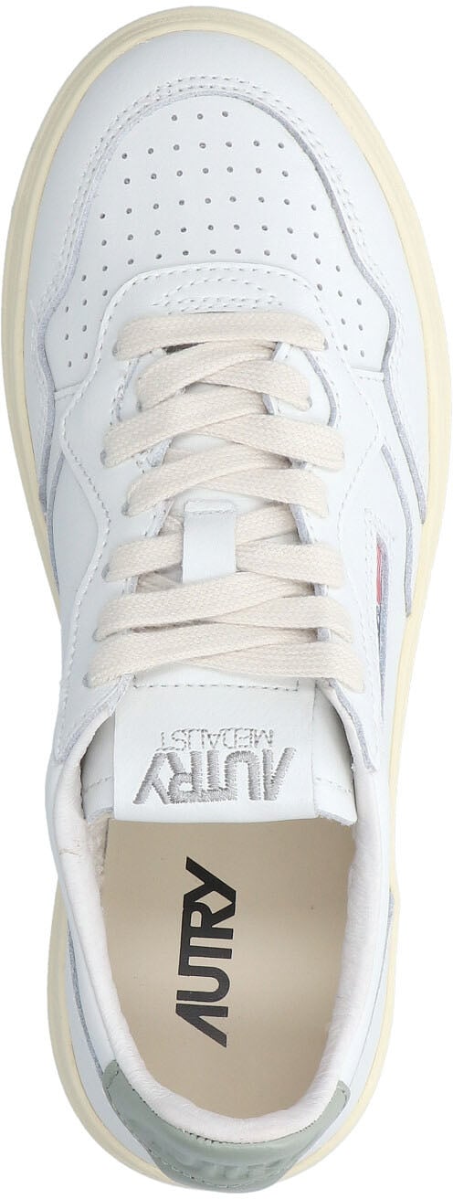 Medalist Low Perforated Suede Overlays Sneakers