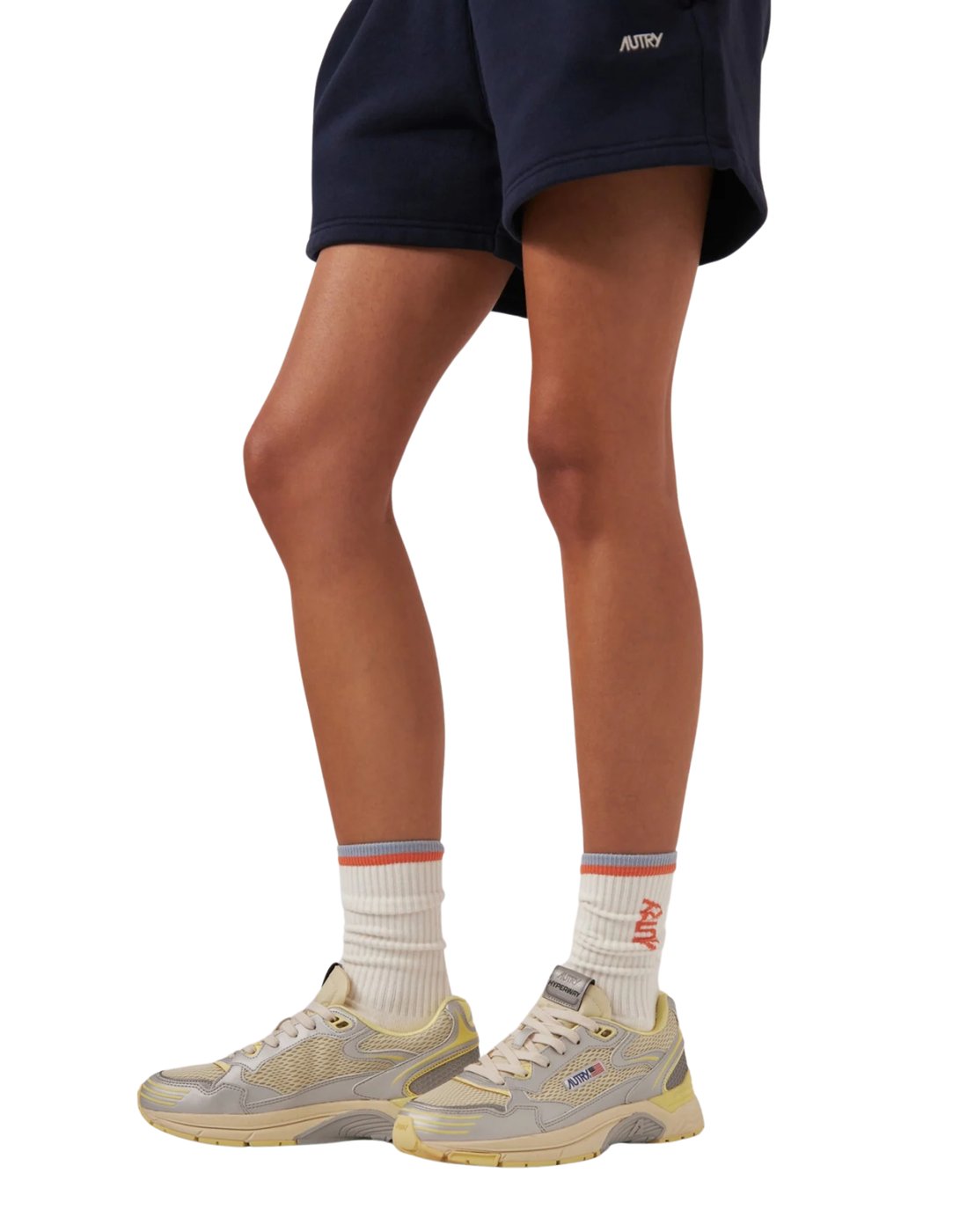 Hyperway Women’s Silver/Lemon Sneakers