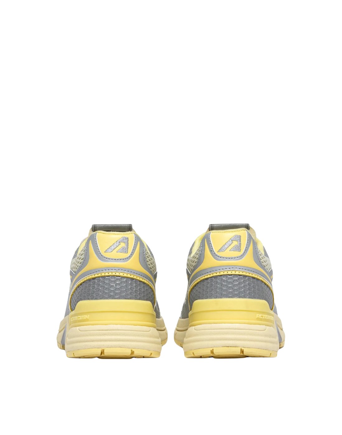 Hyperway Women’s Silver/Lemon Sneakers