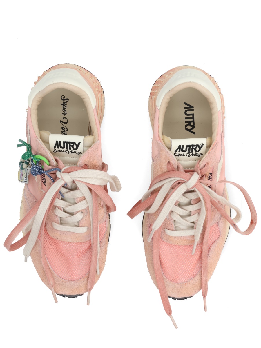 Pink Reelwind Super Vintage Sneakers