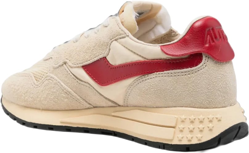 sneakers beige rood reelwind