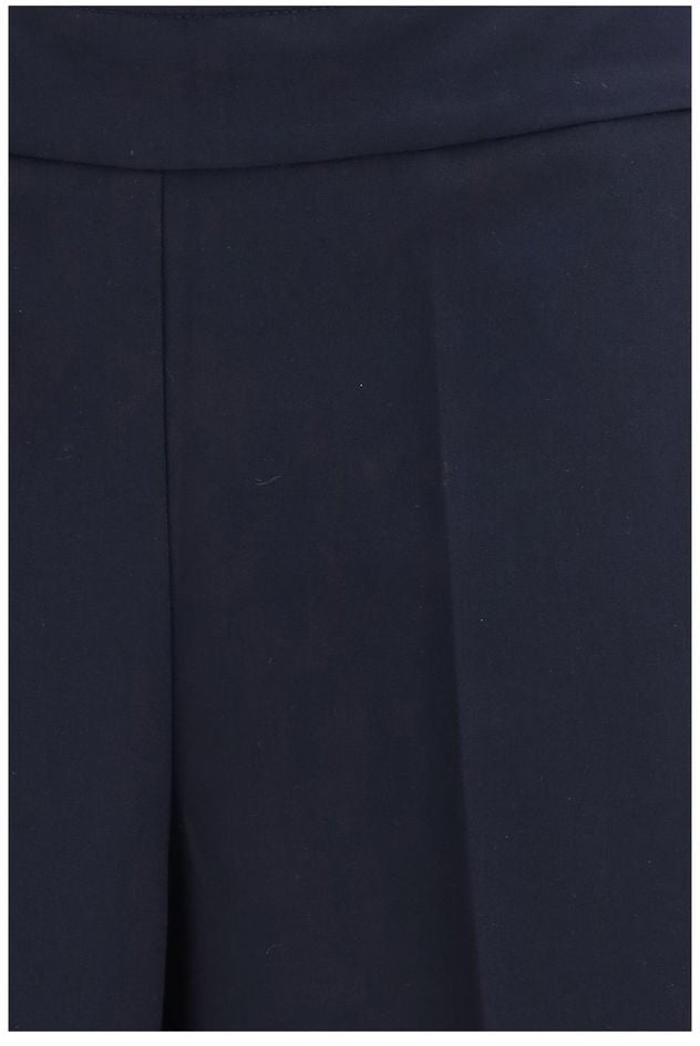 Avenue Montaigne Blue Polyester Casual Pants