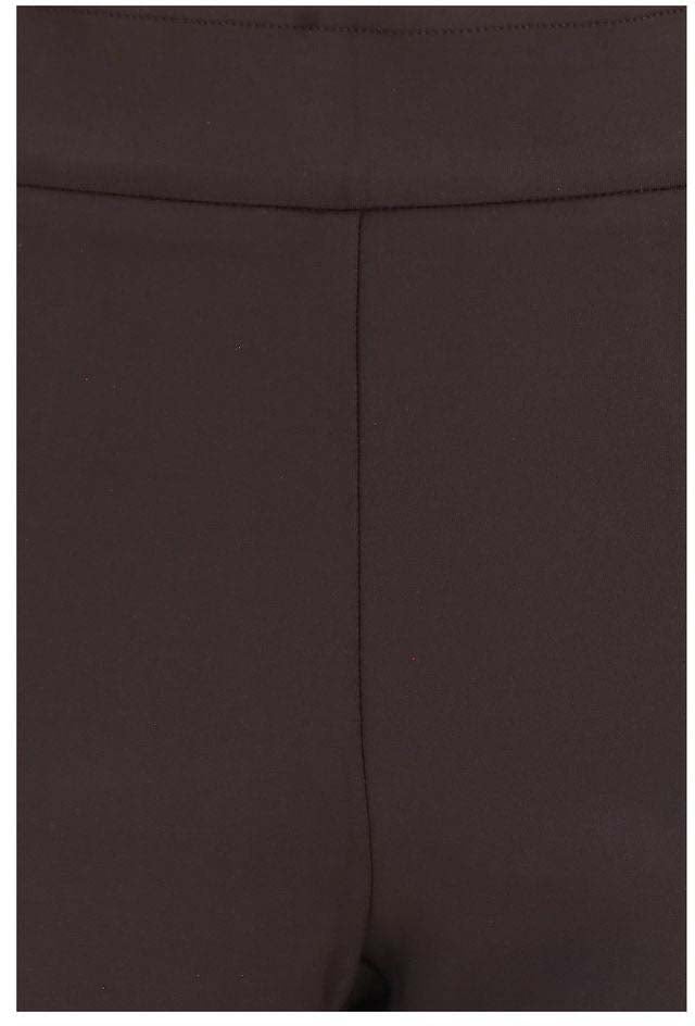 Avenue Montaigne Brown Polyamide Casual Pants