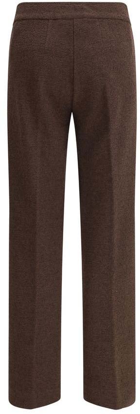 Avenue Montaigne Brown Polyester Casual Pants
