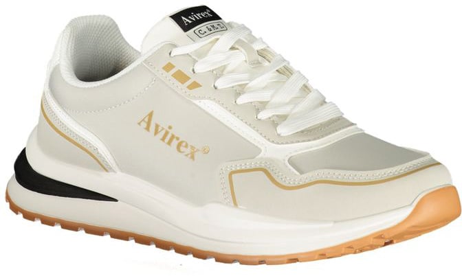 Avirex Gray Polyurethane Men's Sneaker