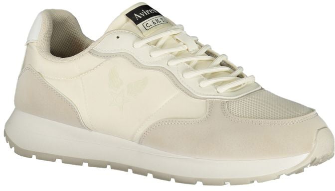 Avirex White Polyurethane Men's Sneaker