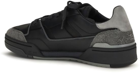 Axel Arigato Black Calf Leather Bos Taurus Low Top Sneakers