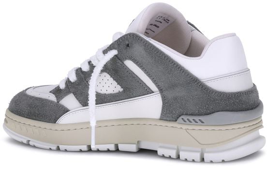 Axel Arigato Gray Calf Leather Bos Taurus Athletic Sneakers