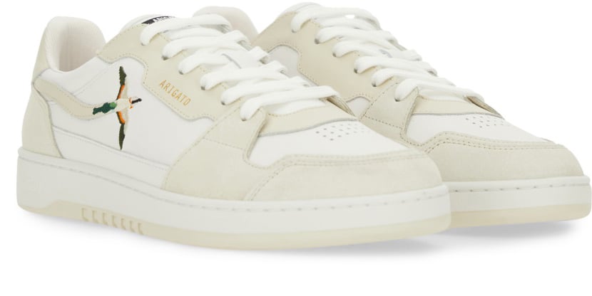 Dice Lo Bee Bird Low-Top Leather Sneakers