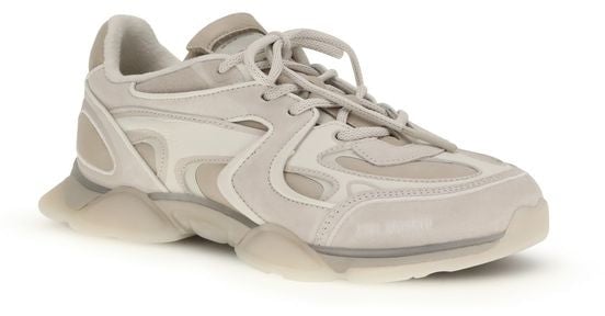 Axel Arigato White Calf Leather Bos Taurus Chunky Sneakers