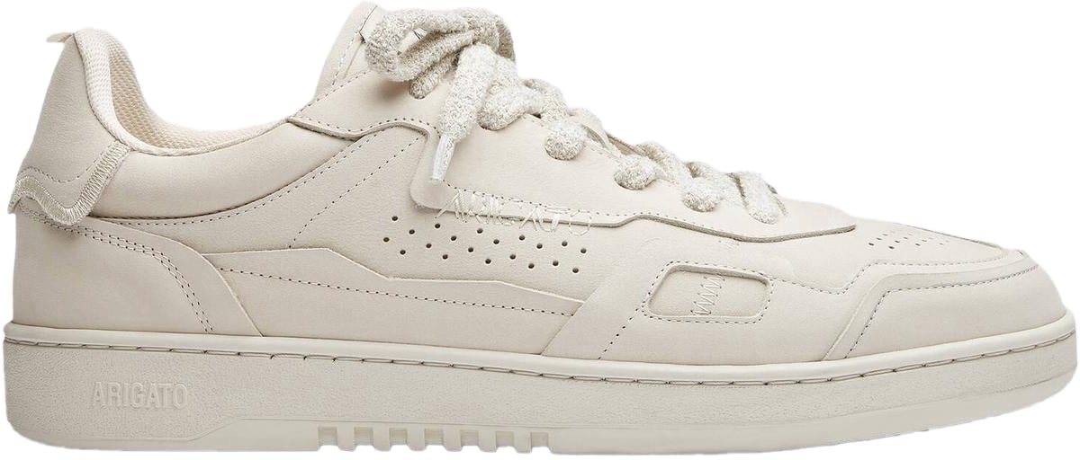 Heren Dice Patchwork Sneaker Beige
