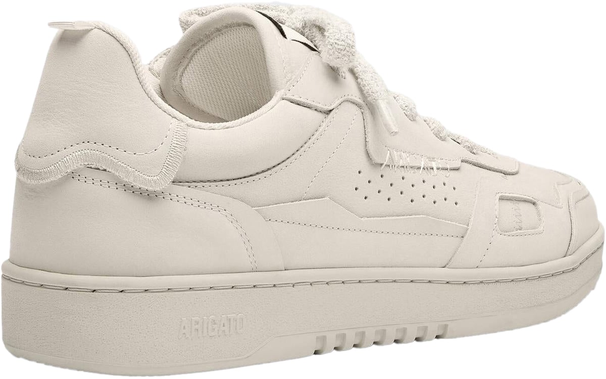 Heren Dice Patchwork Sneaker Beige