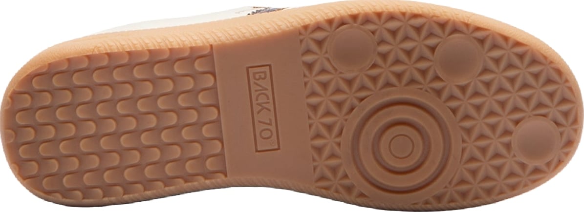 Dames Cloud sneaker met nappa leer Boter/Koffie