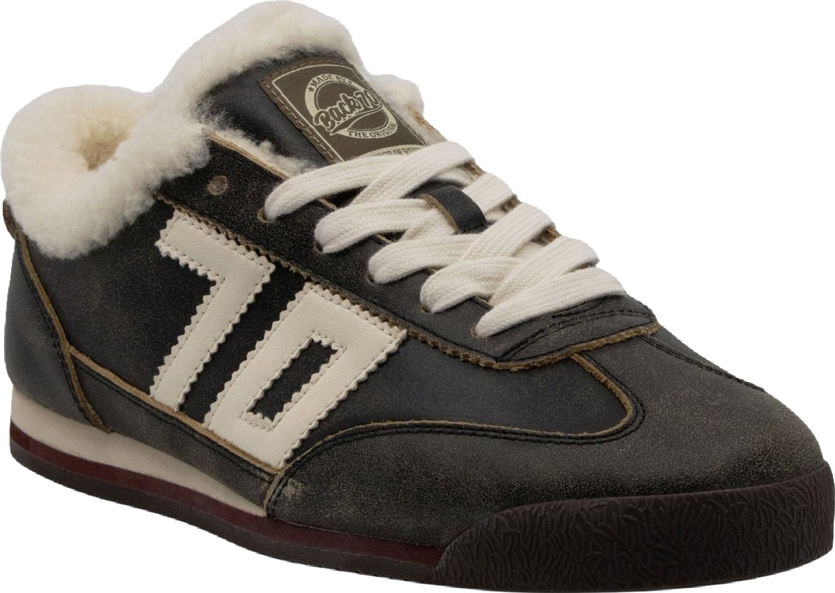 Dames Leon sneaker gun metallic Grijs