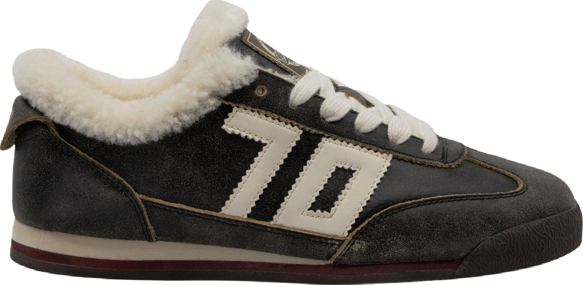 Dames Leon sneaker gun metallic Grijs