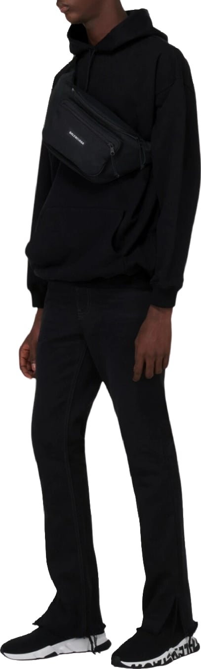 Balenciaga Classic Cotton Men's Hoodie Black