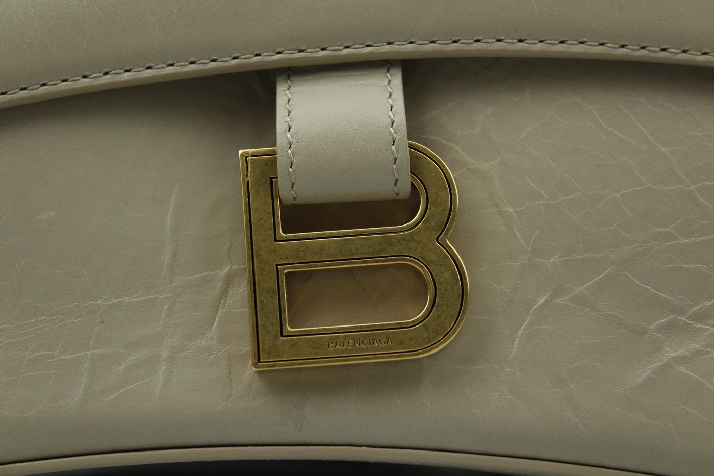 Balenciaga Downtown Chain-Handle Leather Shoulder Bag - (ARCHIVE)