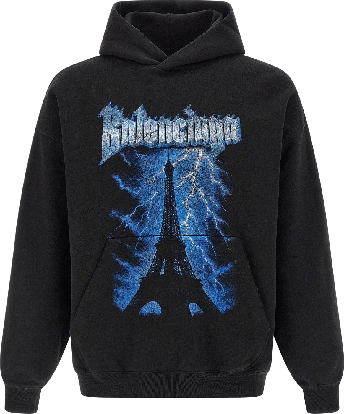 Balenciaga Paris Thunderstorm Hoodie