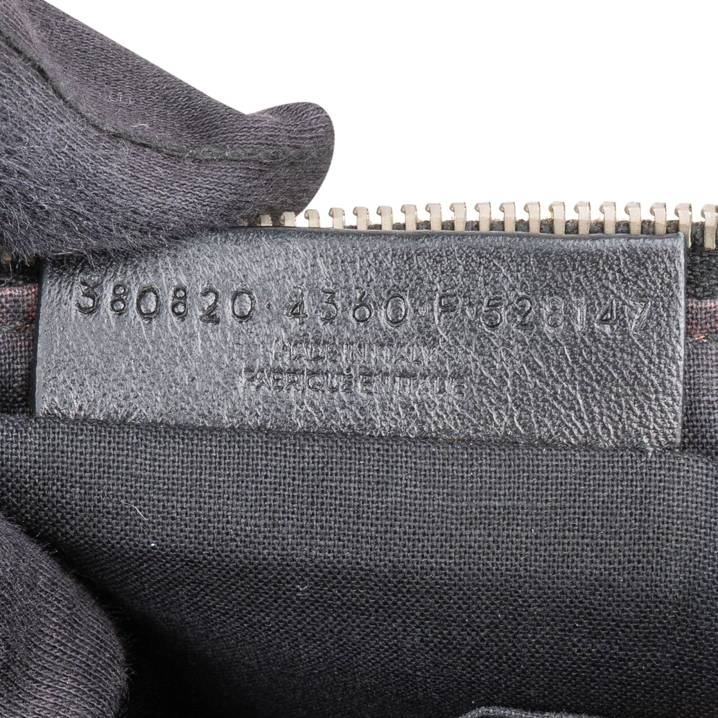 Balenciaga Perforated Tricolor Port Feuille City Clutch