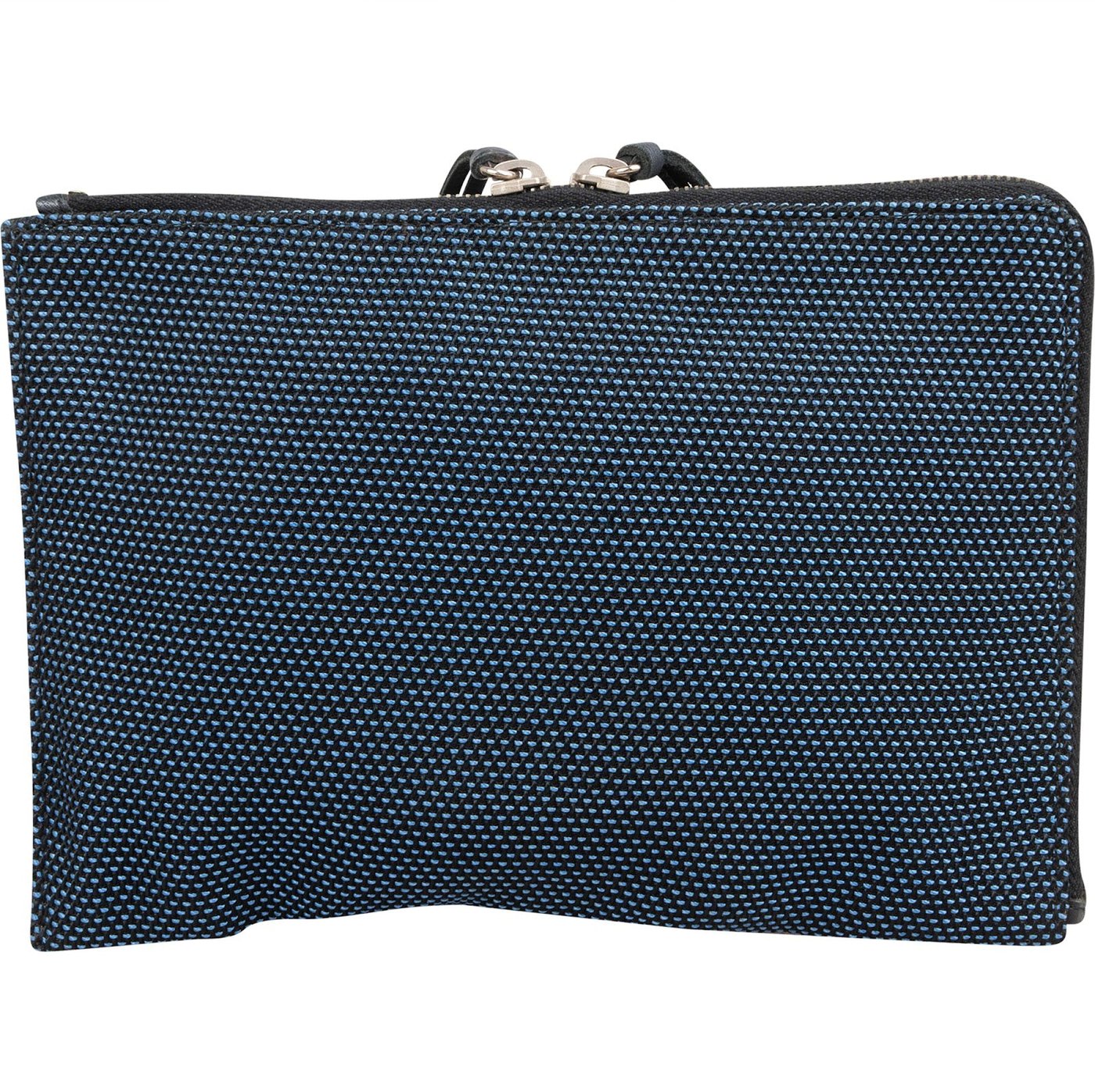 Balenciaga Perforated Tricolor Port Feuille City Clutch