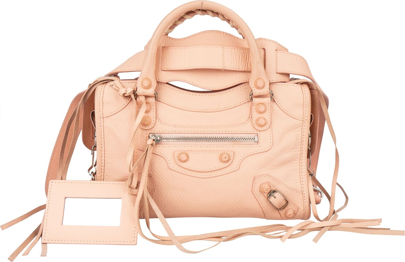 Balenciaga Leather City Mini Handbag