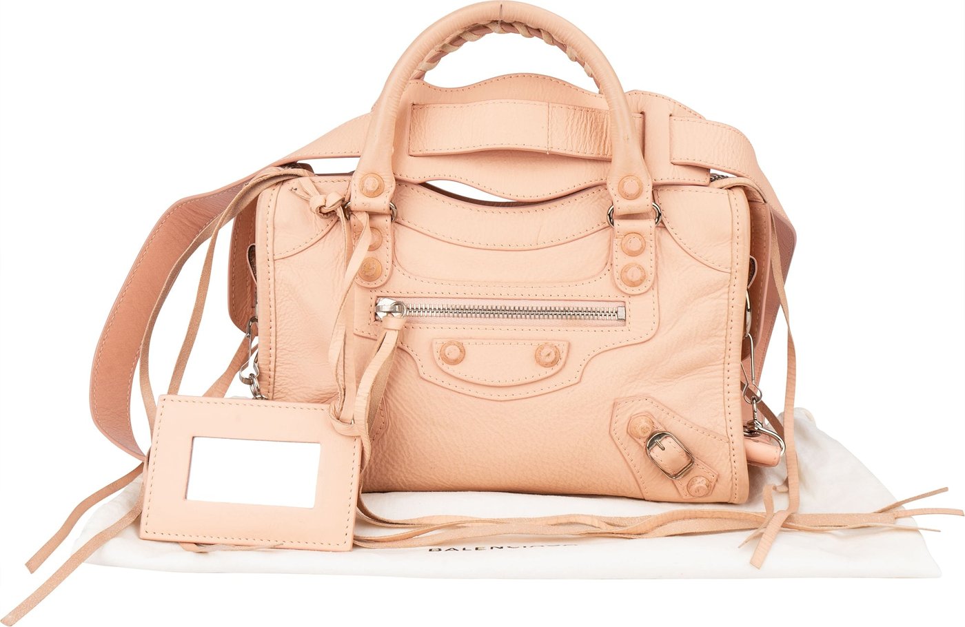 Balenciaga Leather City Mini Handbag