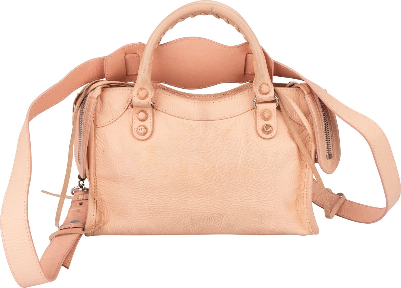 Balenciaga Leather City Mini Handbag