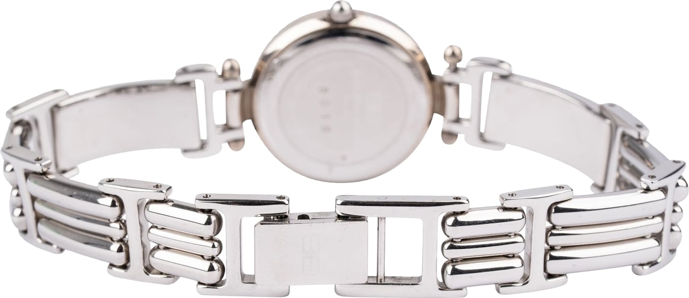 Balenciaga Silver Tone Diamond Bezel 8018 Watch