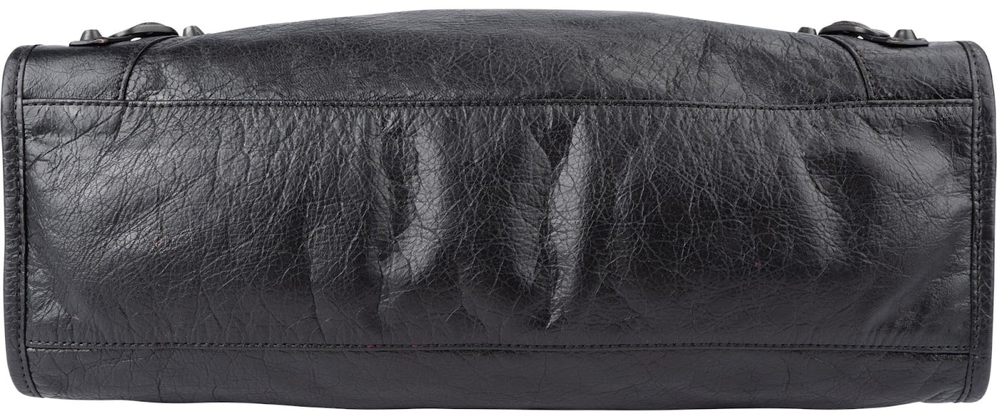 Balenciaga Black Leather Classic City Handbag