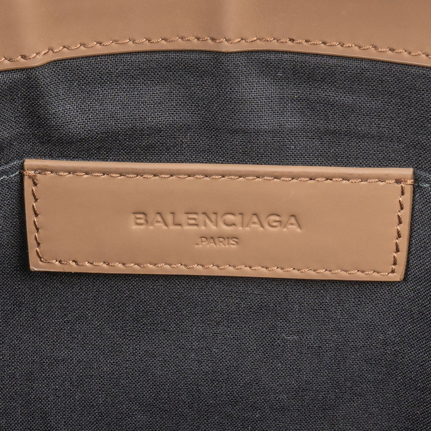 Balenciaga Canvas & Leather City Clutch