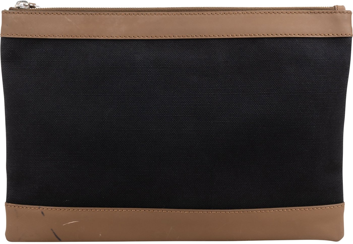 Balenciaga Canvas & Leather City Clutch