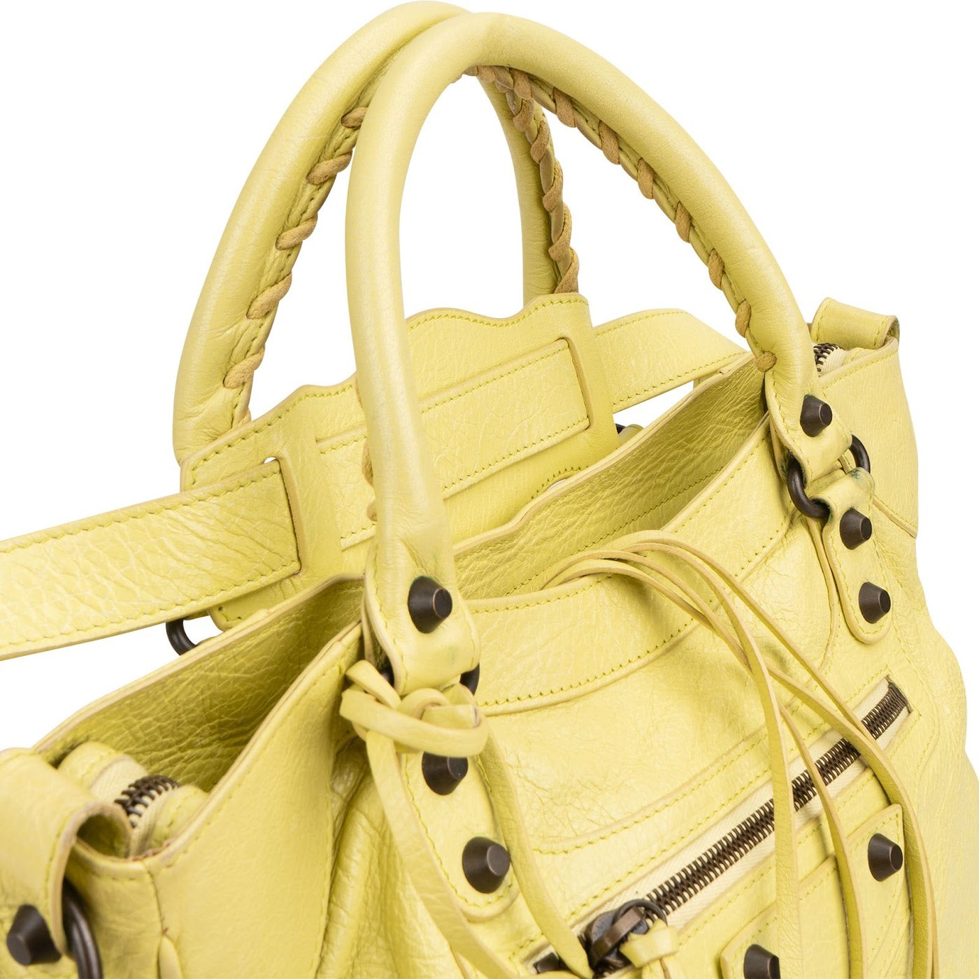 Balenciaga Leather Classic City Crossbody Handbag