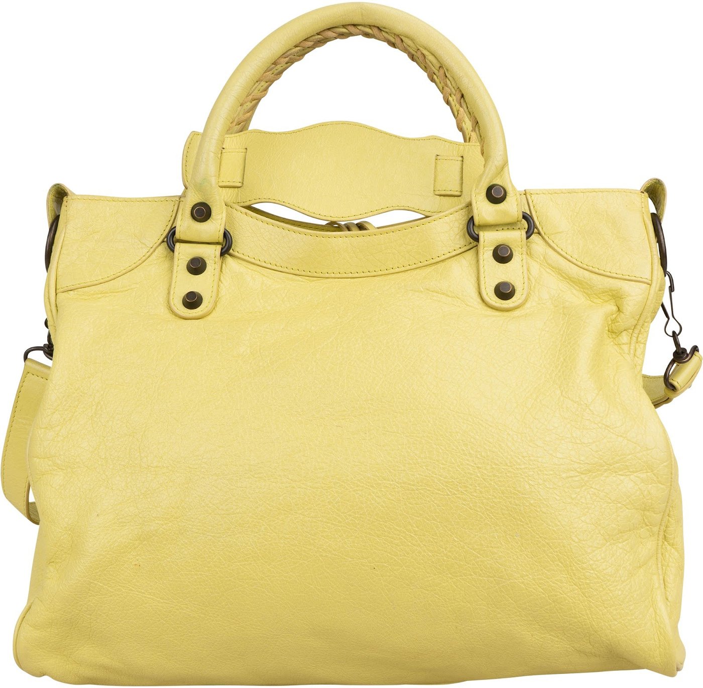 Balenciaga Leather Classic City Crossbody Handbag