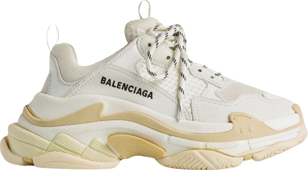 Balenciaga Triple S Women's Sneakers White/Beige