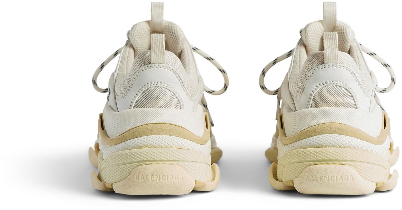 Balenciaga Triple S Women's Sneakers White/Beige